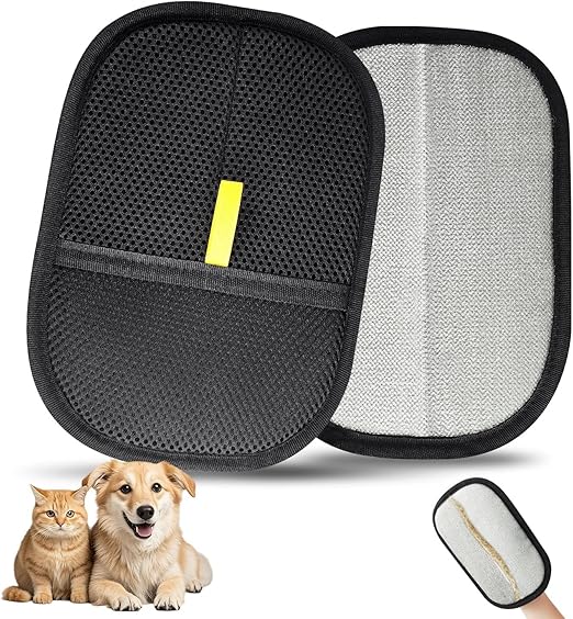 CUBIZ Pet Hair Removal Glove for Cats & Dogs