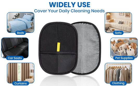 CUBIZ Pet Hair Removal Glove for Cats & Dogs